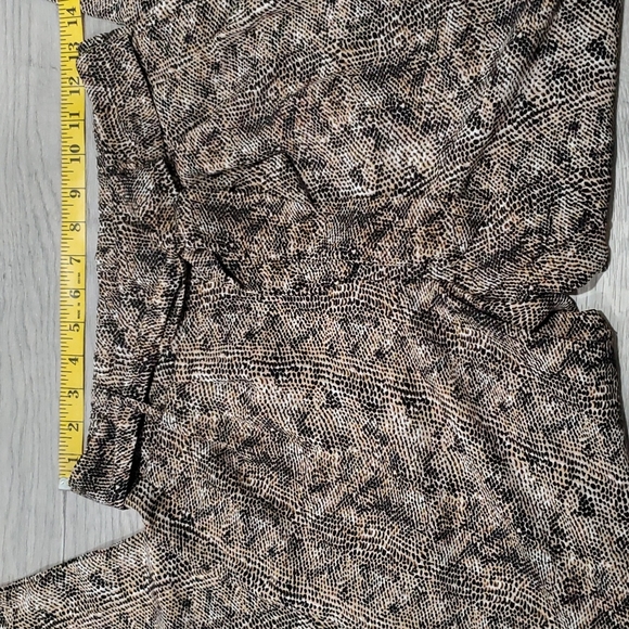 Animal Print Harem Pants Size Small - Picture 2 of 11